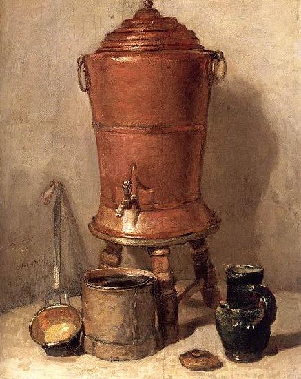 Jean Simeon Chardin The Copper Drinking Fountain